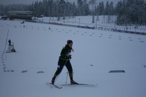 Synnøve Austefjord ut på siste etappe i ført "grønngalla"